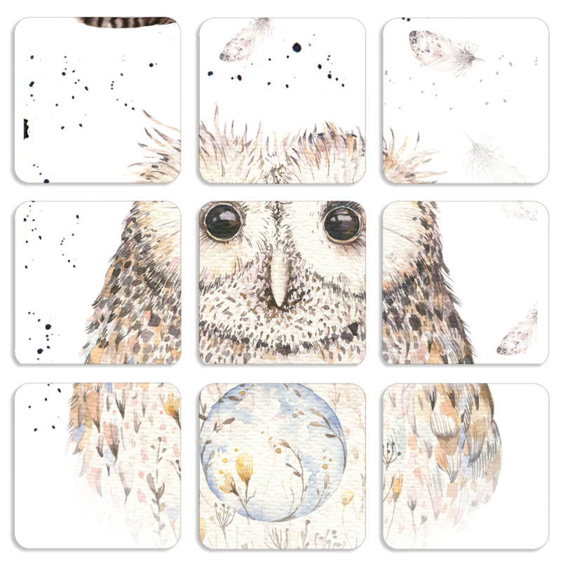 Магнитные фотопазлы 50 на 50 набор 9 штук 