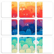 Магнитные фотопазлы 50 на 50 набор 9 штук 