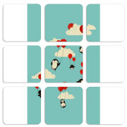 Магнитные фотопазлы 50 на 50 набор 9 штук 