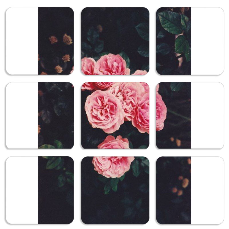 Магнитные фотопазлы 50 на 50 набор 9 штук 