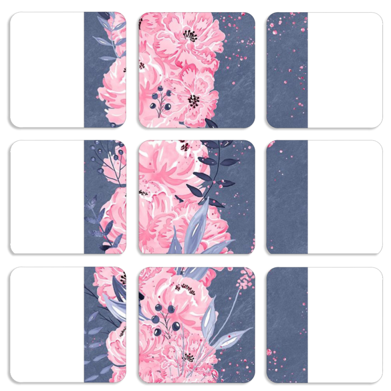 Магнитные фотопазлы 50 на 50 набор 9 штук 