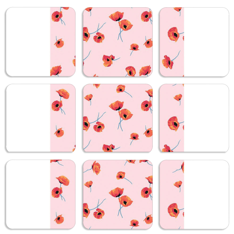 Магнитные фотопазлы 50 на 50 набор 9 штук 