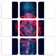 Магнитные фотопазлы 50 на 50 набор 9 штук 