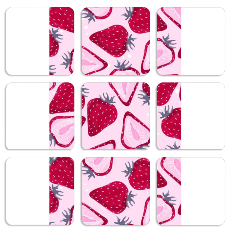 Магнитные фотопазлы 50 на 50 набор 9 штук 