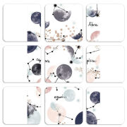 Магнитные фотопазлы 50 на 50 набор 9 штук 