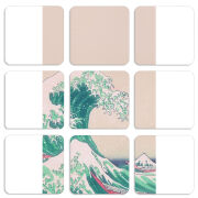 Магнитные фотопазлы 50 на 50 набор 9 штук 