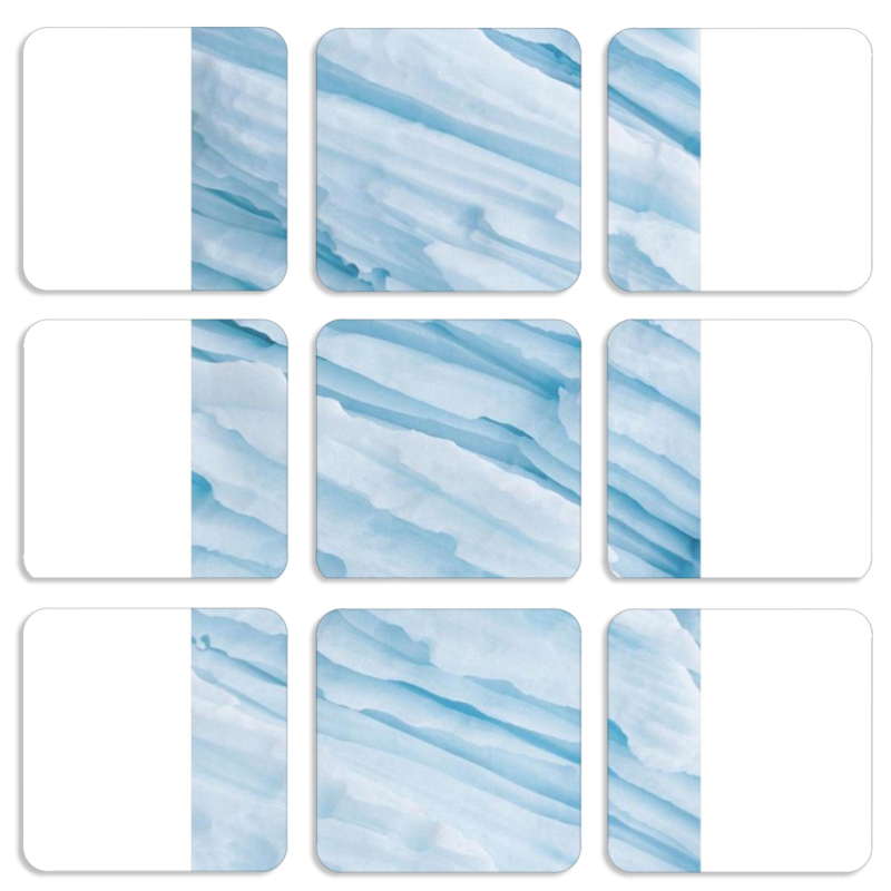 Магнитные фотопазлы 50 на 50 набор 9 штук 