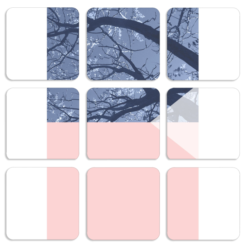 Магнитные фотопазлы 50 на 50 набор 9 штук 