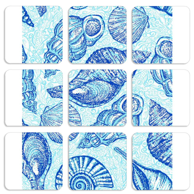 Магнитные фотопазлы 50 на 50 набор 9 штук 