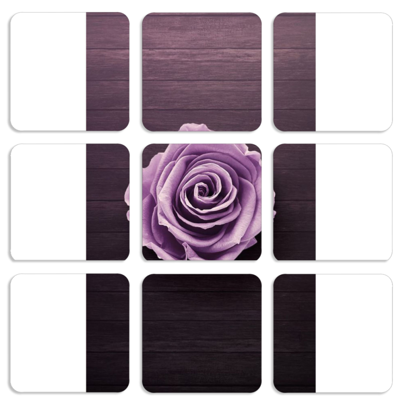 Магнитные фотопазлы 50 на 50 набор 9 штук 