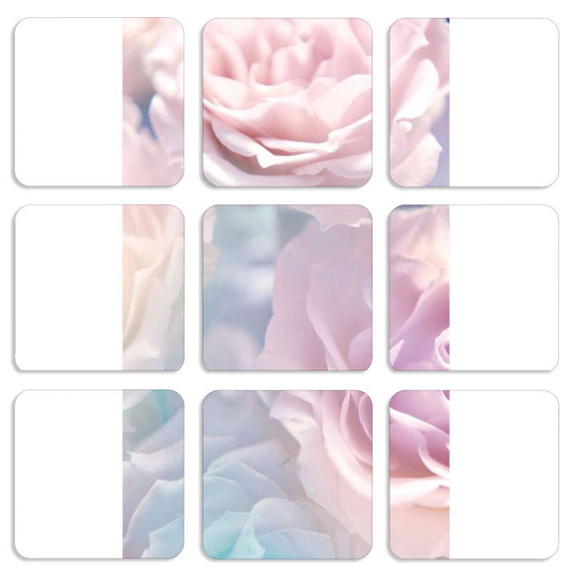 Магнитные фотопазлы 50 на 50 набор 9 штук 