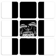 Магнитные фотопазлы 50 на 50 набор 9 штук 