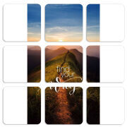 Магнитные фотопазлы 50 на 50 набор 9 штук 