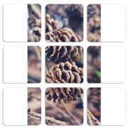 Магнитные фотопазлы 50 на 50 набор 9 штук 