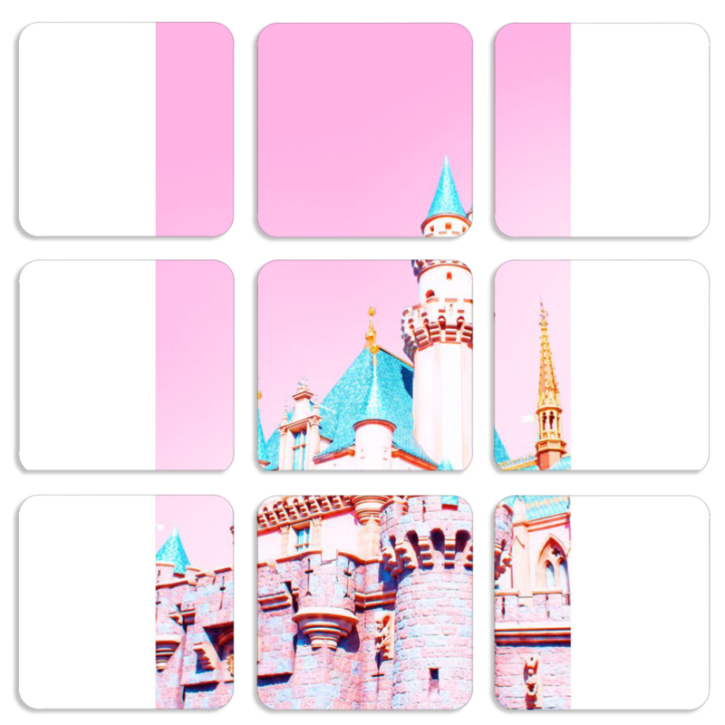 Магнитные фотопазлы 50 на 50 набор 9 штук 