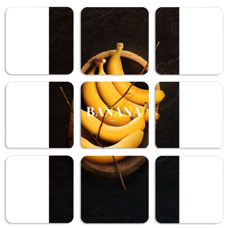 Магнитные фотопазлы 50 на 50 набор 9 штук 