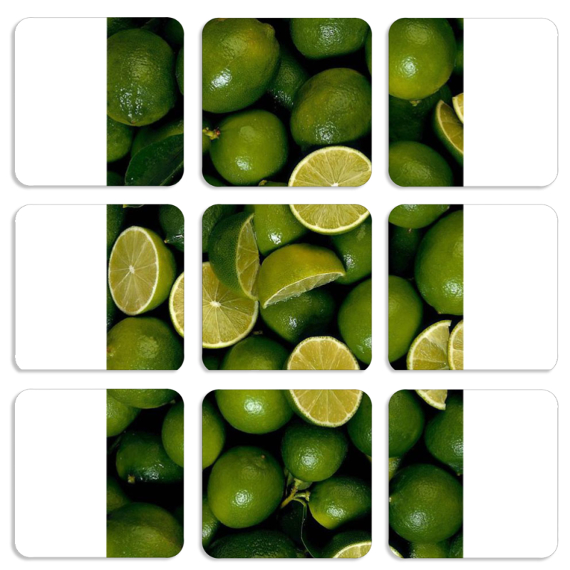 Магнитные фотопазлы 50 на 50 набор 9 штук 