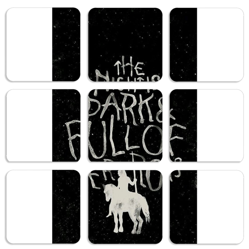 Магнитные фотопазлы 50 на 50 набор 9 штук 