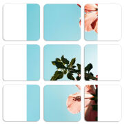 Магнитные фотопазлы 50 на 50 набор 9 штук 