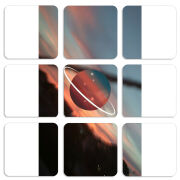 Магнитные фотопазлы 50 на 50 набор 9 штук 