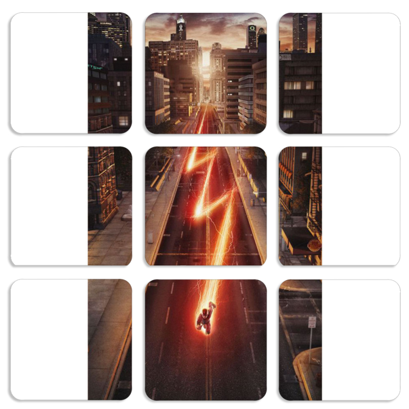 Магнитные фотопазлы 50 на 50 набор 9 штук 