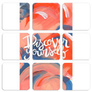 Магнитные фотопазлы 50 на 50 набор 9 штук 