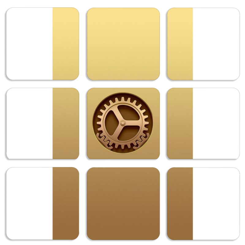 Магнитные фотопазлы 50 на 50 набор 9 штук 