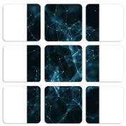 Магнитные фотопазлы 50 на 50 набор 9 штук 