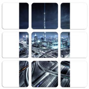 Магнитные фотопазлы 50 на 50 набор 9 штук 