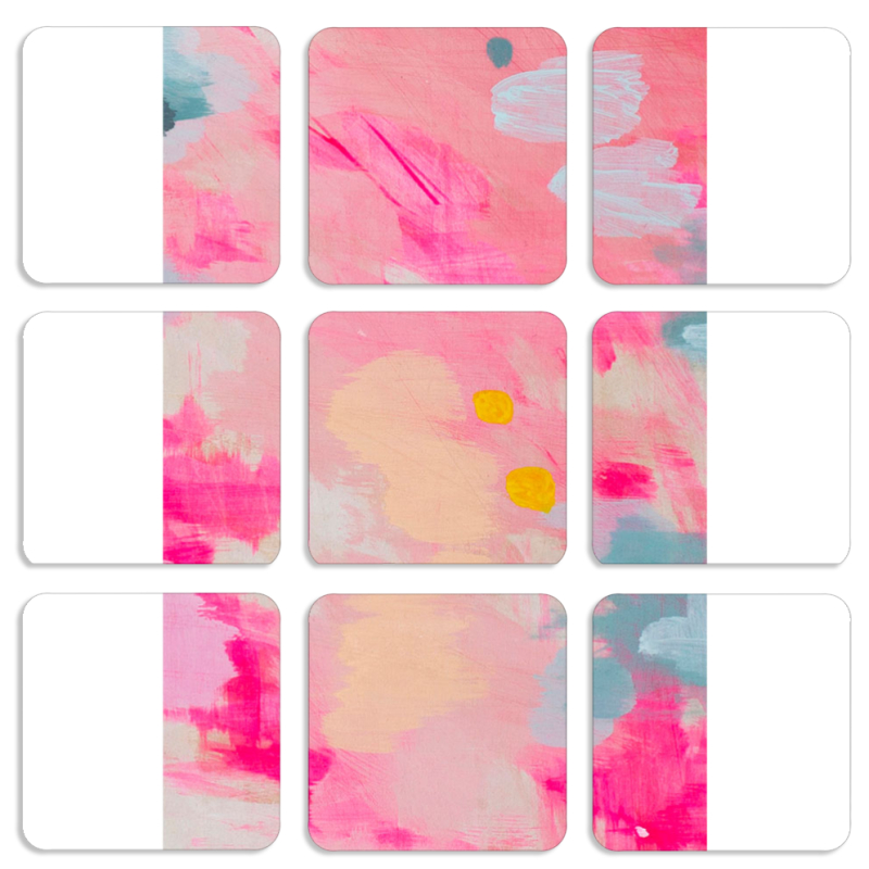 Магнитные фотопазлы 50 на 50 набор 9 штук 