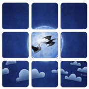 Магнитные фотопазлы 50 на 50 набор 9 штук Christmas Dragon