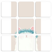 Магнитные фотопазлы 50 на 50 набор 9 штук 