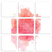 Магнитные фотопазлы 50 на 50 набор 9 штук 