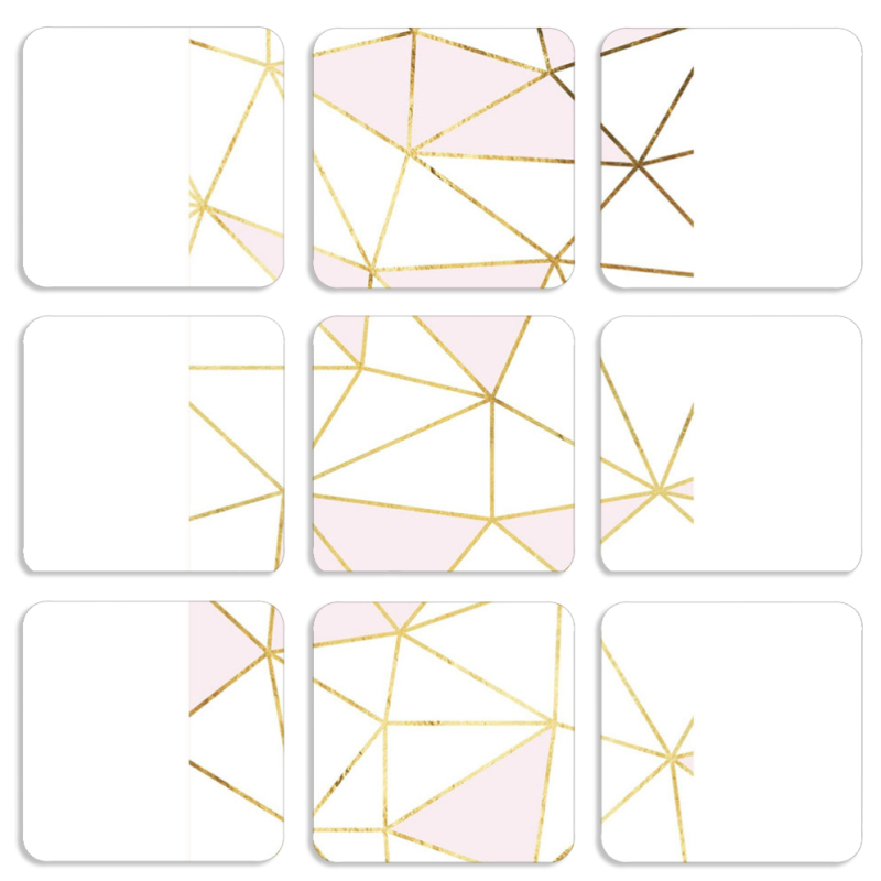 Магнитные фотопазлы 50 на 50 набор 9 штук 