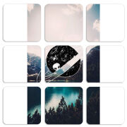 Магнитные фотопазлы 50 на 50 набор 9 штук 