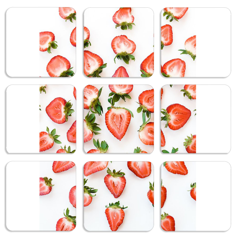 Магнитные фотопазлы 50 на 50 набор 9 штук 