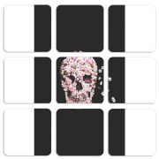 Магнитные фотопазлы 50 на 50 набор 9 штук 