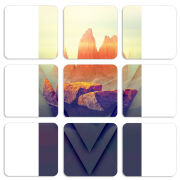 Магнитные фотопазлы 50 на 50 набор 9 штук 