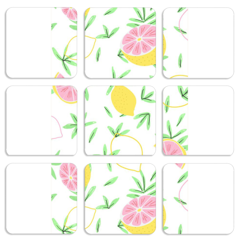 Магнитные фотопазлы 50 на 50 набор 9 штук 