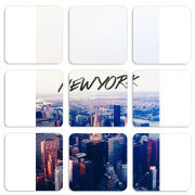 Магнитные фотопазлы 50 на 50 набор 9 штук 