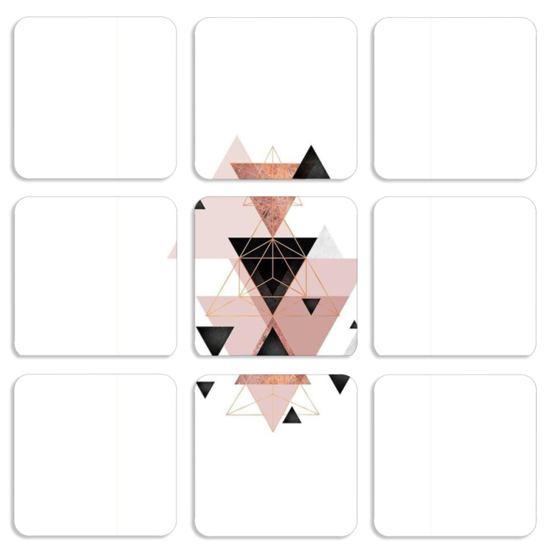 Магнитные фотопазлы 50 на 50 набор 9 штук 