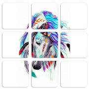 Магнитные фотопазлы 50 на 50 набор 9 штук 