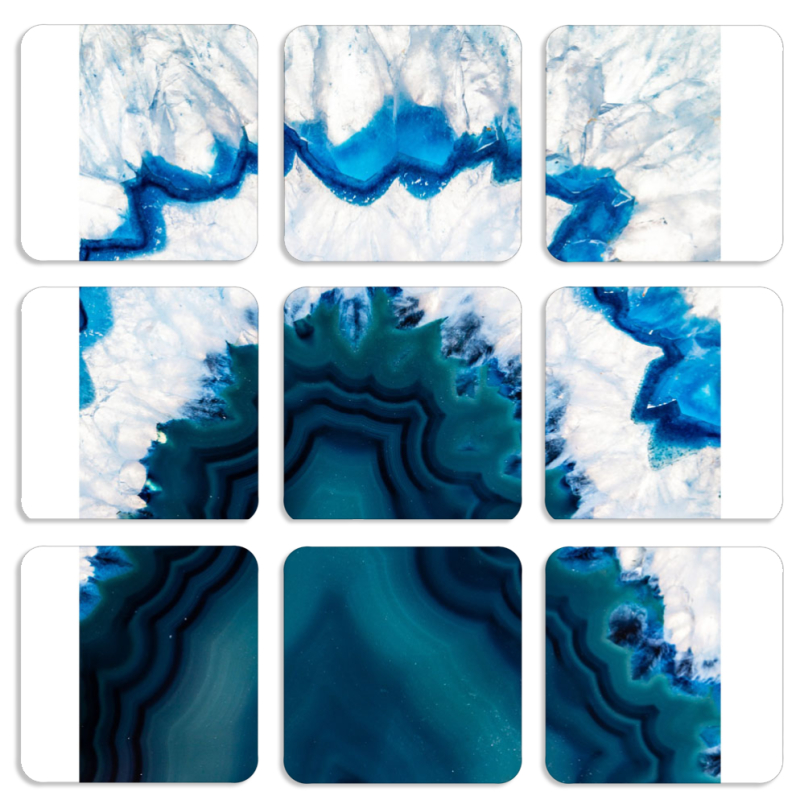 Магнитные фотопазлы 50 на 50 набор 9 штук 