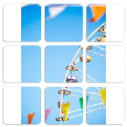 Магнитные фотопазлы 50 на 50 набор 9 штук 