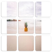 Магнитные фотопазлы 50 на 50 набор 9 штук 