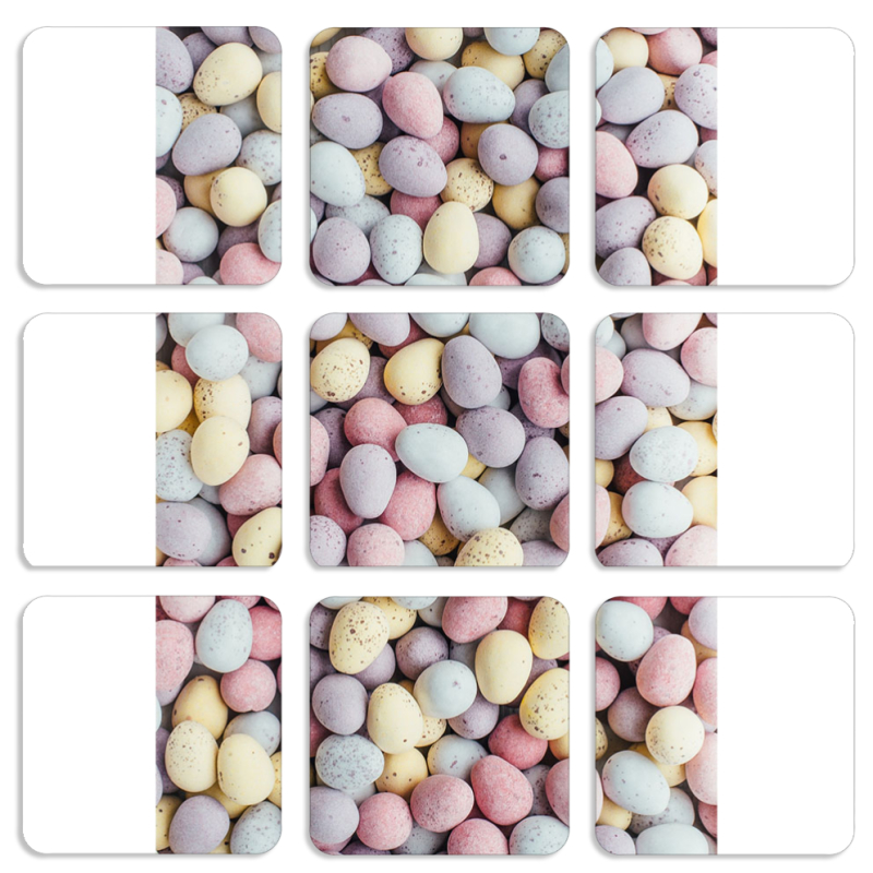 Магнитные фотопазлы 50 на 50 набор 9 штук 