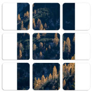 Магнитные фотопазлы 50 на 50 набор 9 штук 