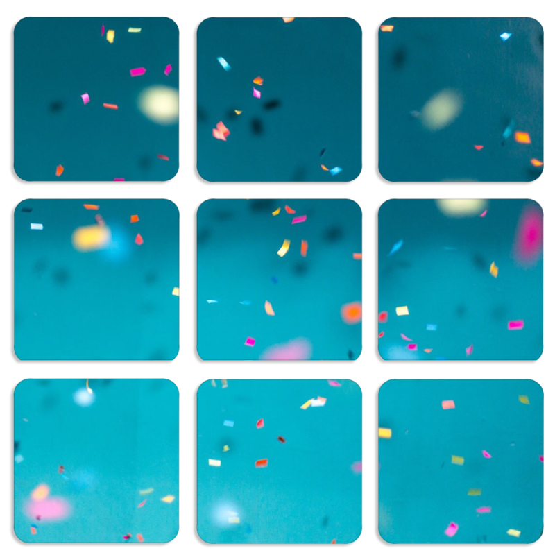 Магнитные фотопазлы 50 на 50 набор 9 штук 