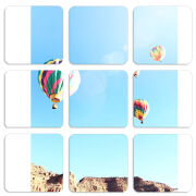 Магнитные фотопазлы 50 на 50 набор 9 штук 