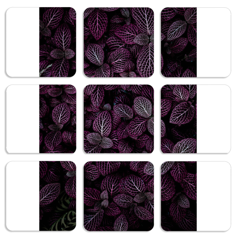 Магнитные фотопазлы 50 на 50 набор 9 штук 